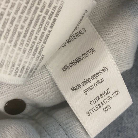 AGOLDE 90s Pinch Waist Ripped High Waist Straight Leg Jeans SZ 28 in Backdrop - Picture 15 of 16